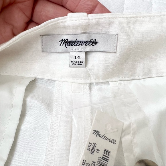 Madewell Black and White Midi Skirt - Picture 11 of 13